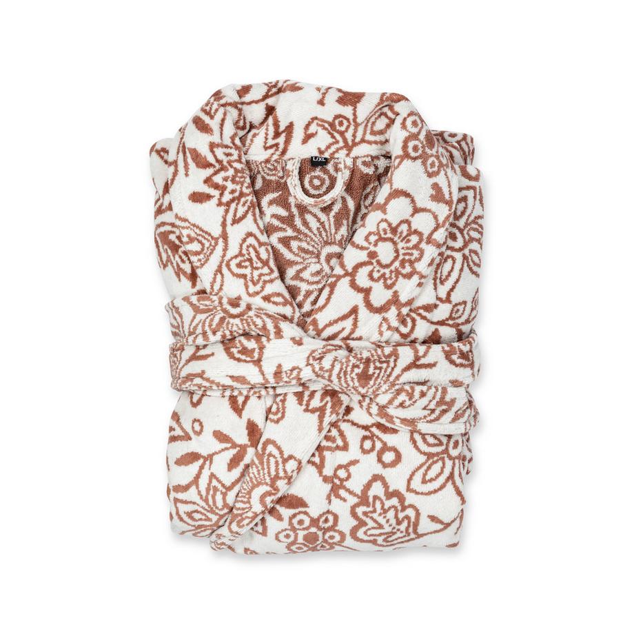 Manor Roma Langer Floral Bademantel  