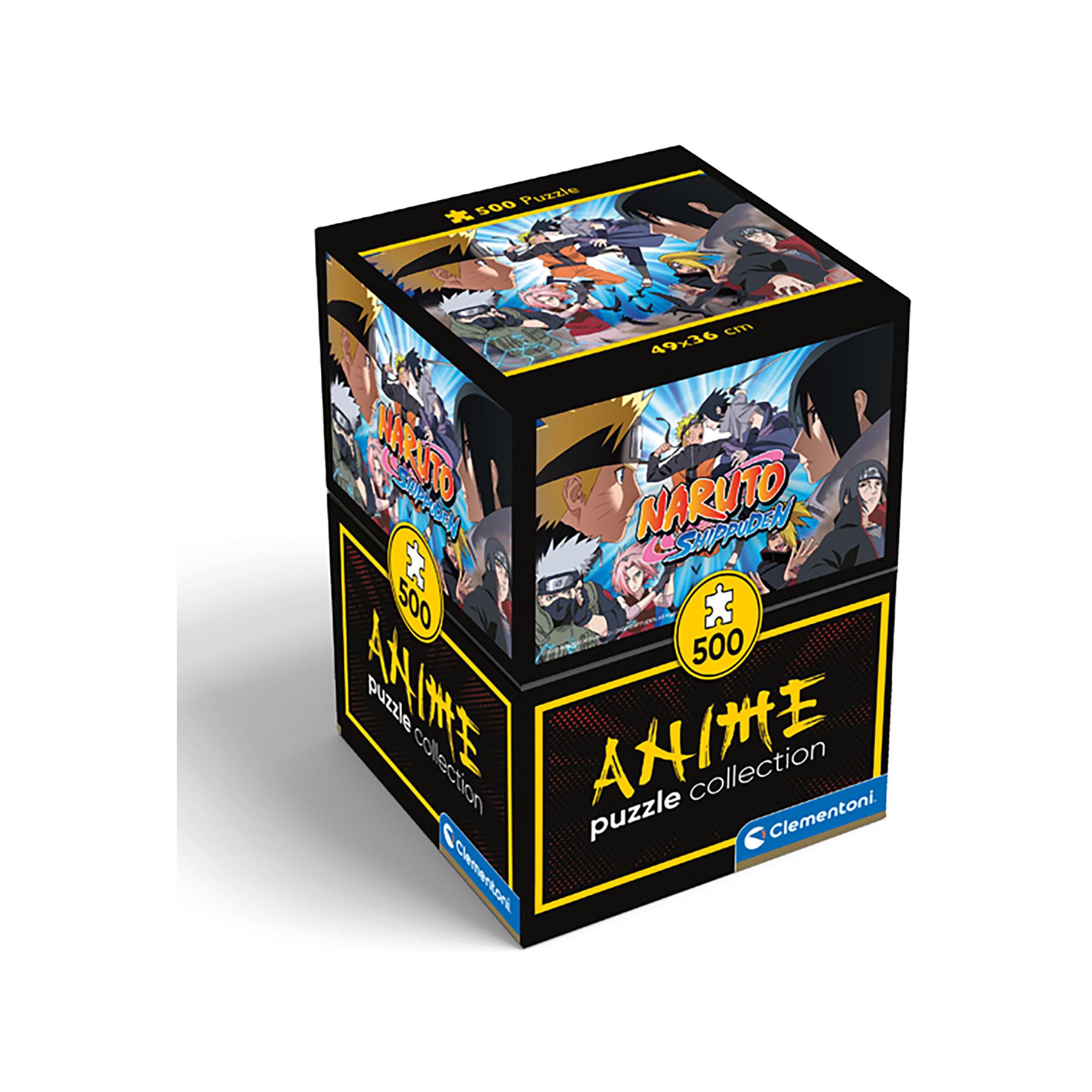 Clementoni  Puzzle Anime Cube Naruto, 500 Teile 