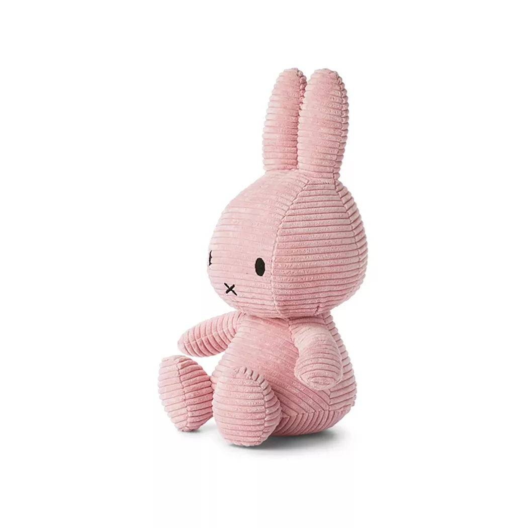 Bon Ton Toys - Miffy Kordsamt Pink, 50 CM