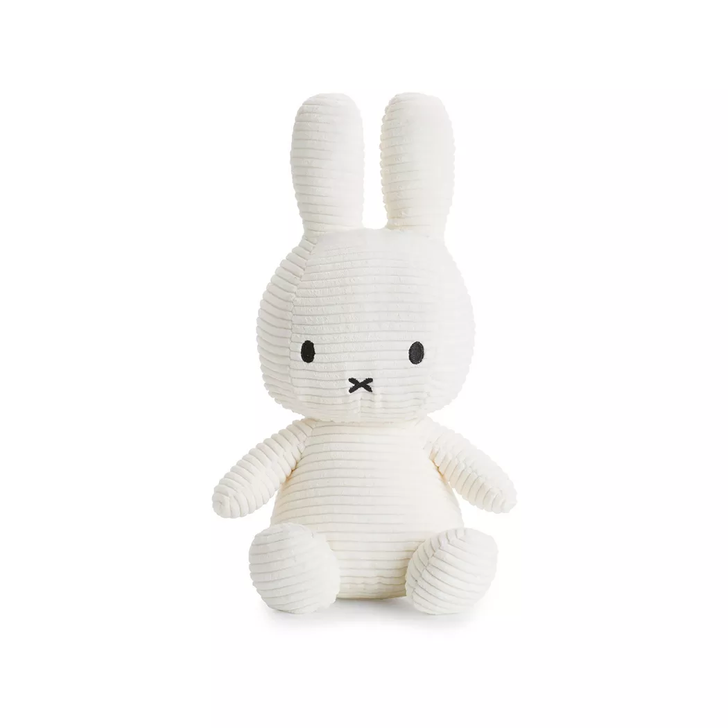 Bon Ton Toys - Miffy Kordsamt weiss, 50 CM