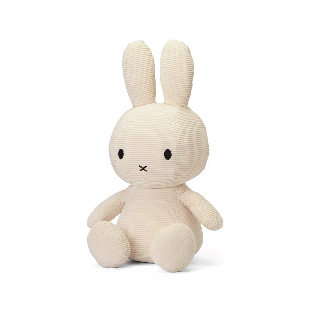 Bon Ton Toys - Miffy Kordsamt weiss, 70 CM