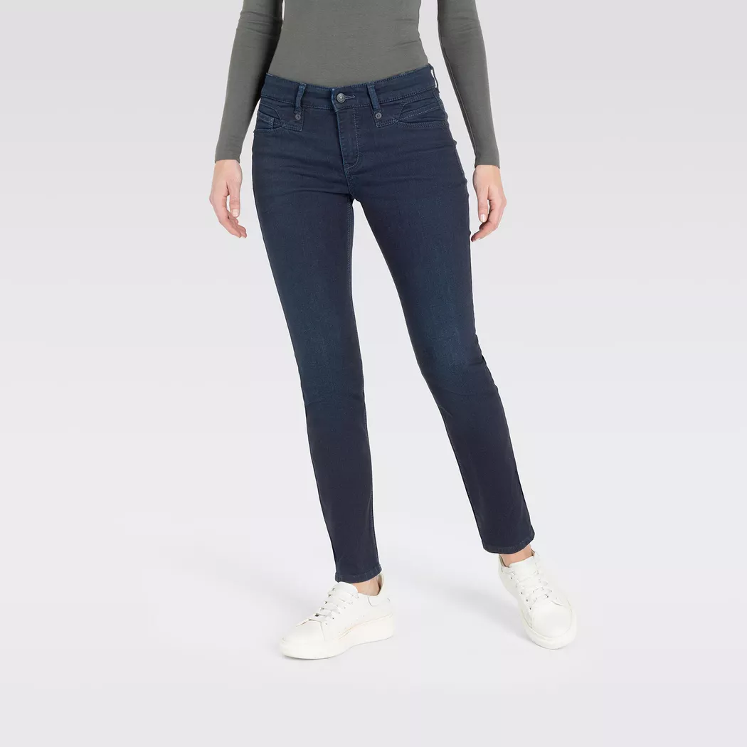 Mac - Jeans, für Damen, Blau Denim Dunkel, Größe W34/L30