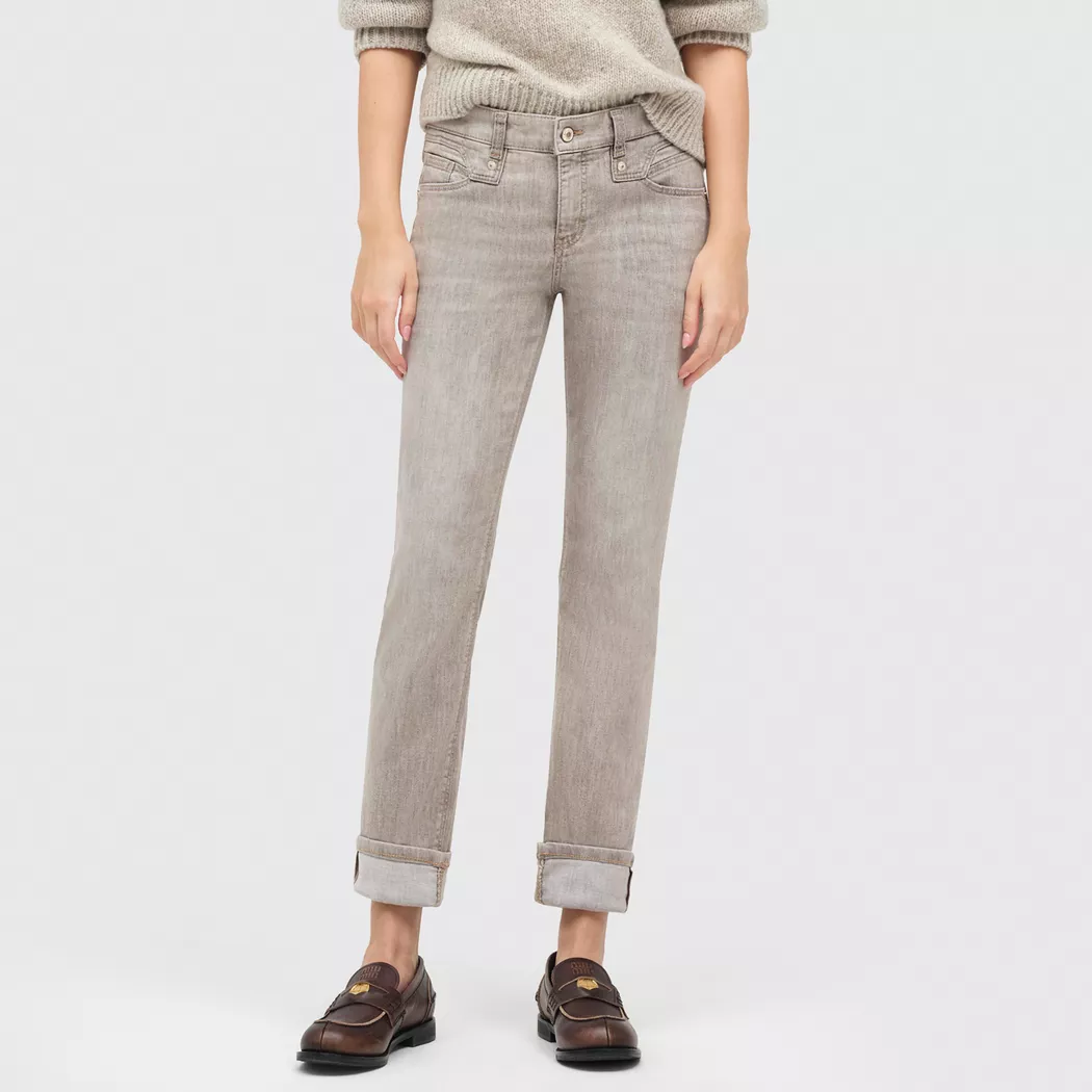 Mac - Jeans, für Damen, Grau, Größe W40/L30