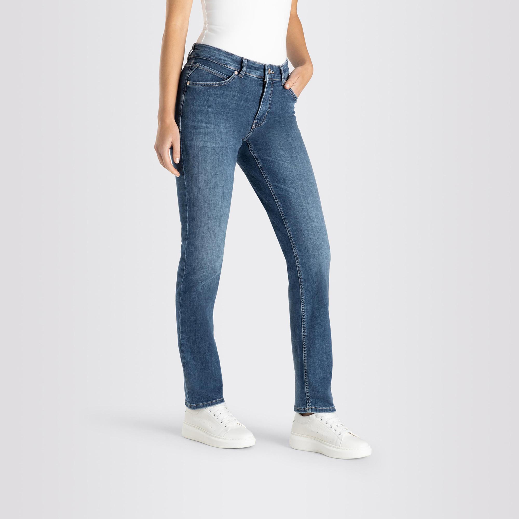 MAC Melanie Straight Leg High Rise Jeans  