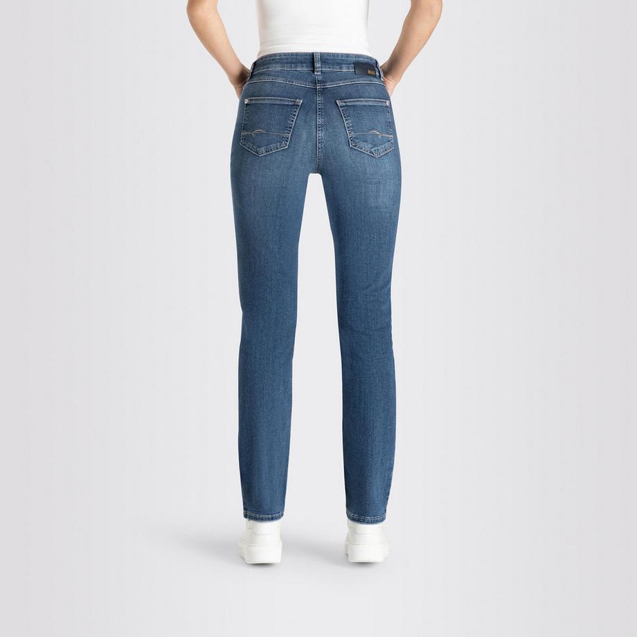 MAC Melanie Straight Leg High Rise Jeans  