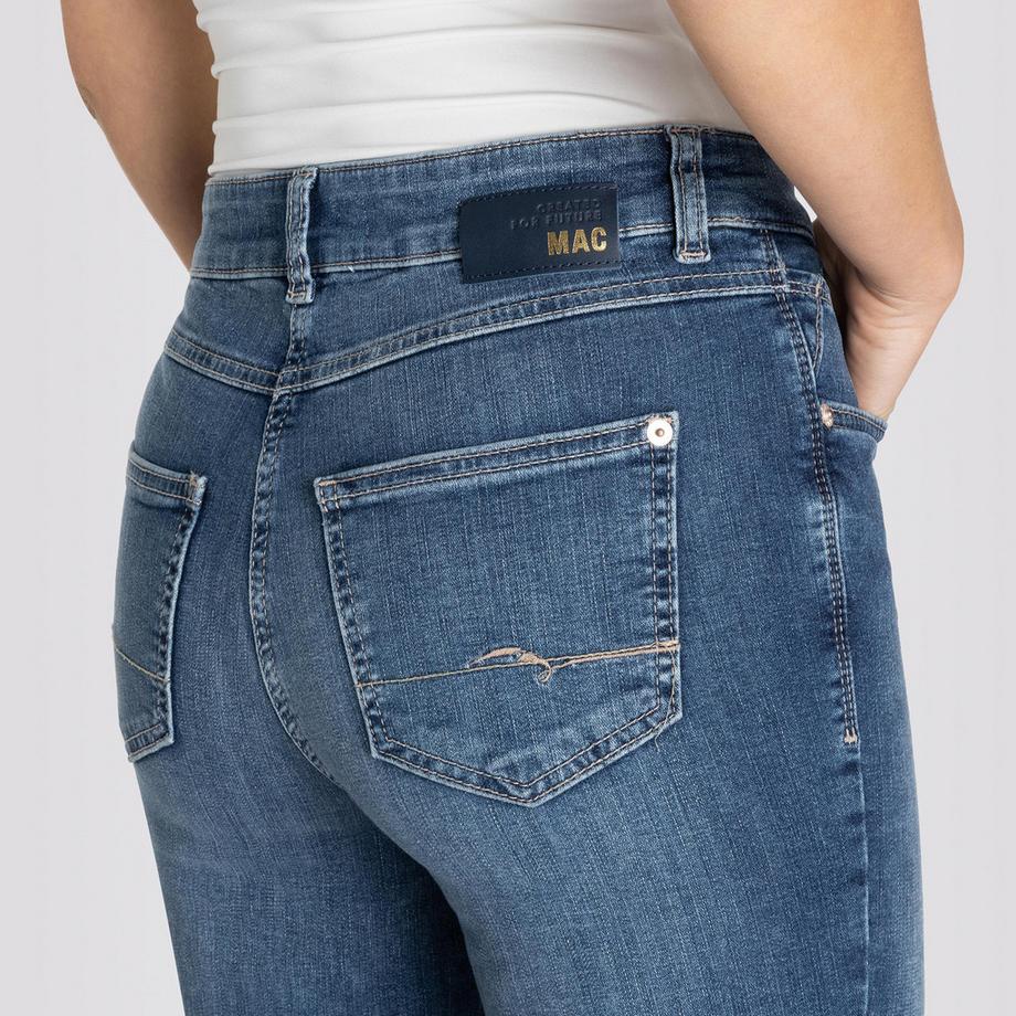 MAC Melanie Straight Leg High Rise Jeans  