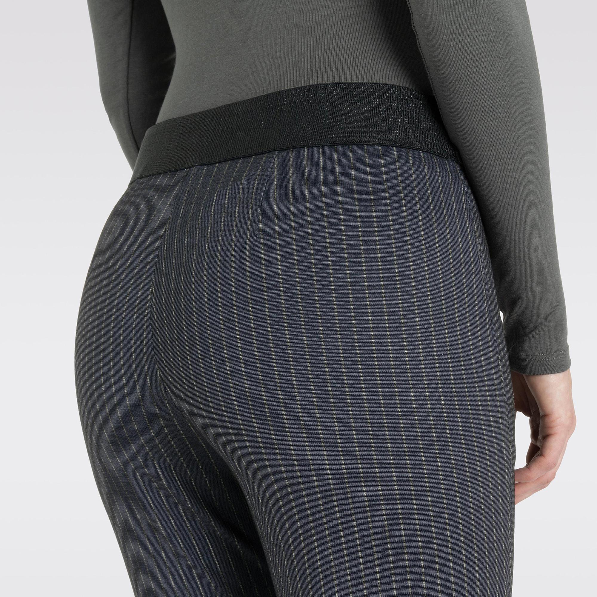 MAC Easy Smart Pantaloni da jogging Slim Fit a righe con coulisse  