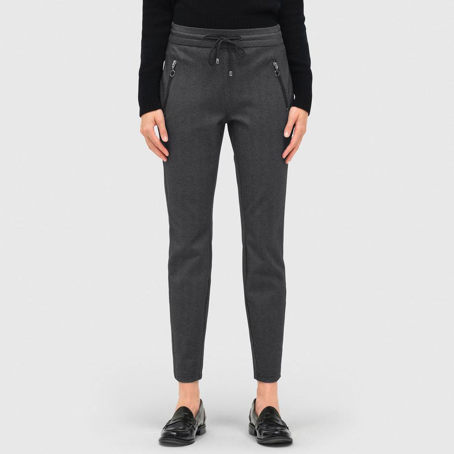 MAC Easy Smart Slim Fit All-over Print Pantalon de Jogging  