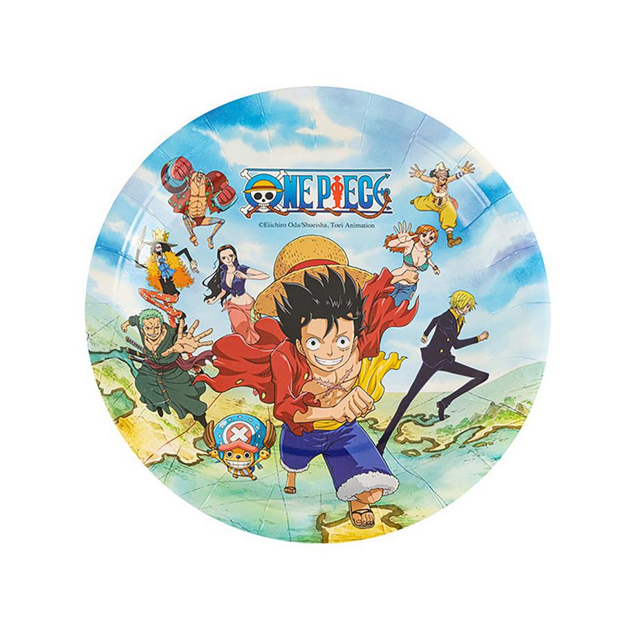 One Piece 8 assiettes