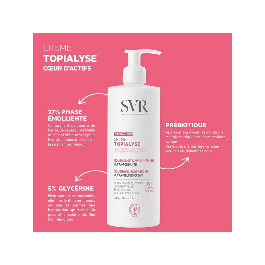 Laboratoire SVR  Topialyse Creme   