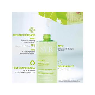 Laboratoire SVR  Sebiaclear Gel Moussant  