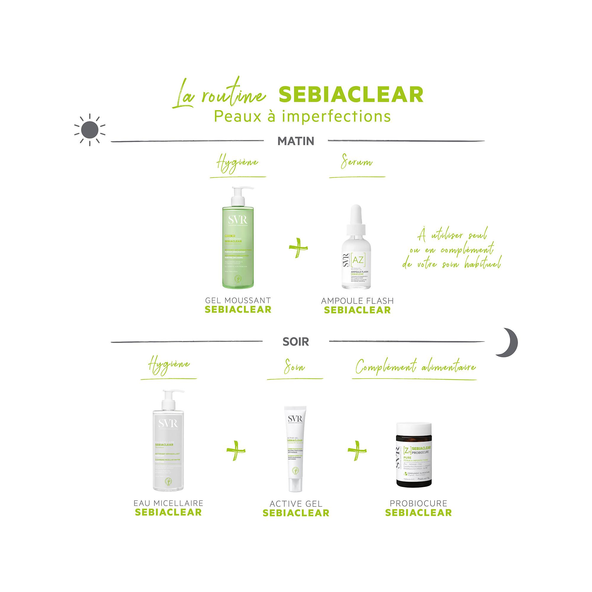 Laboratoire SVR  Sebiaclear Schäumendes Gel  