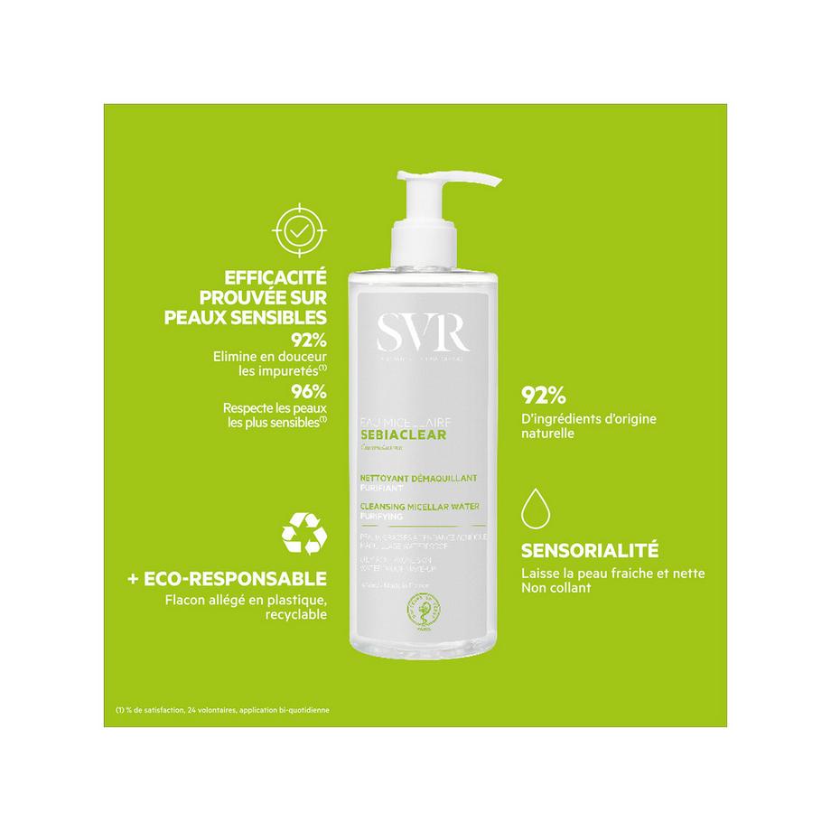 Laboratoire SVR  Sebiaclear Mizellenwasser  