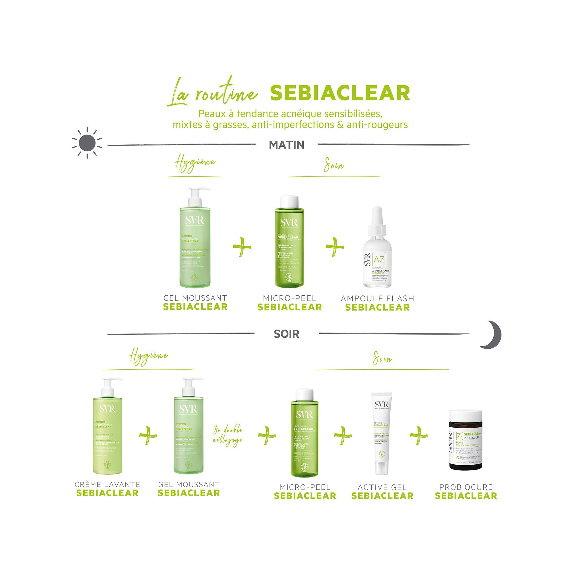 Laboratoire SVR  Sebiaclear Micro-Peel  