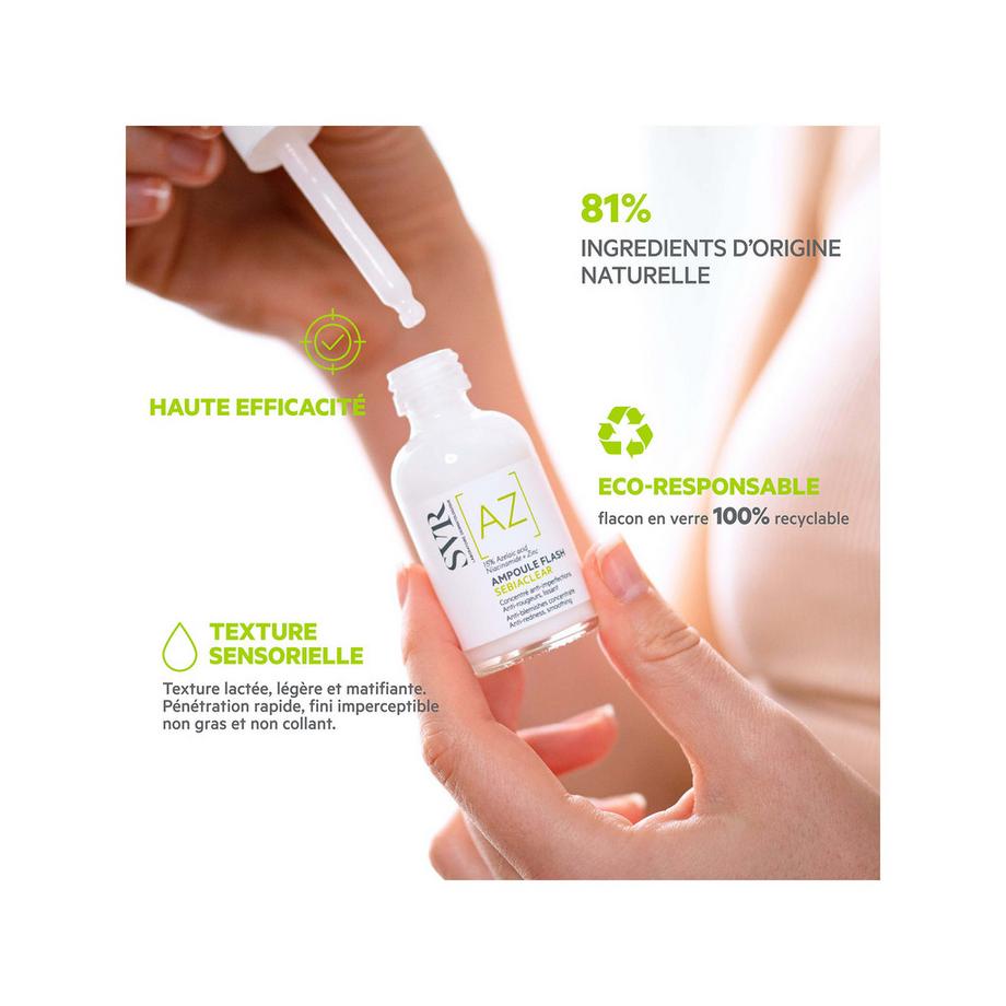 Laboratoire SVR  Sebiaclear Ampoule A-Z   