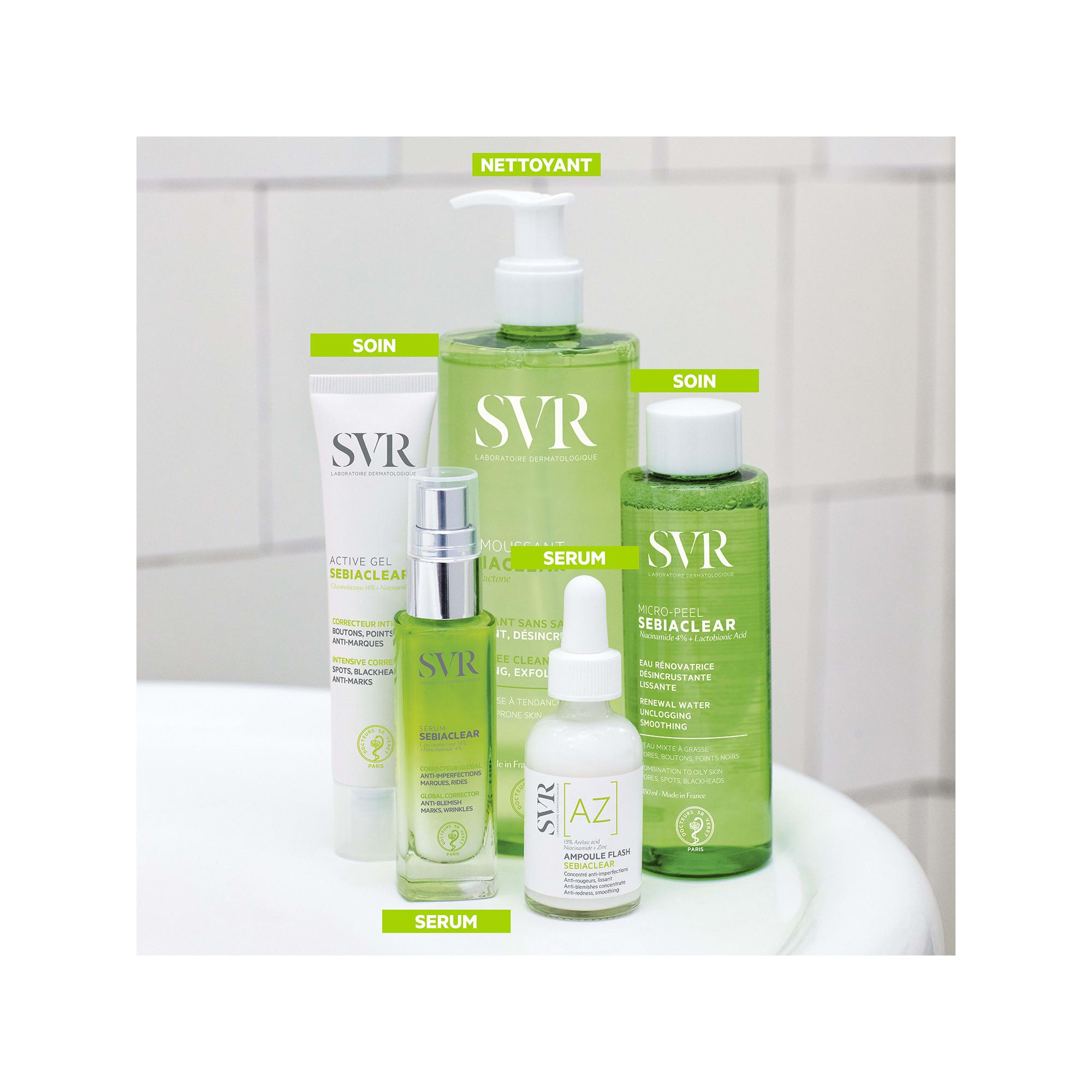 Laboratoire SVR  Sebiaclear Ampoule A-Z   