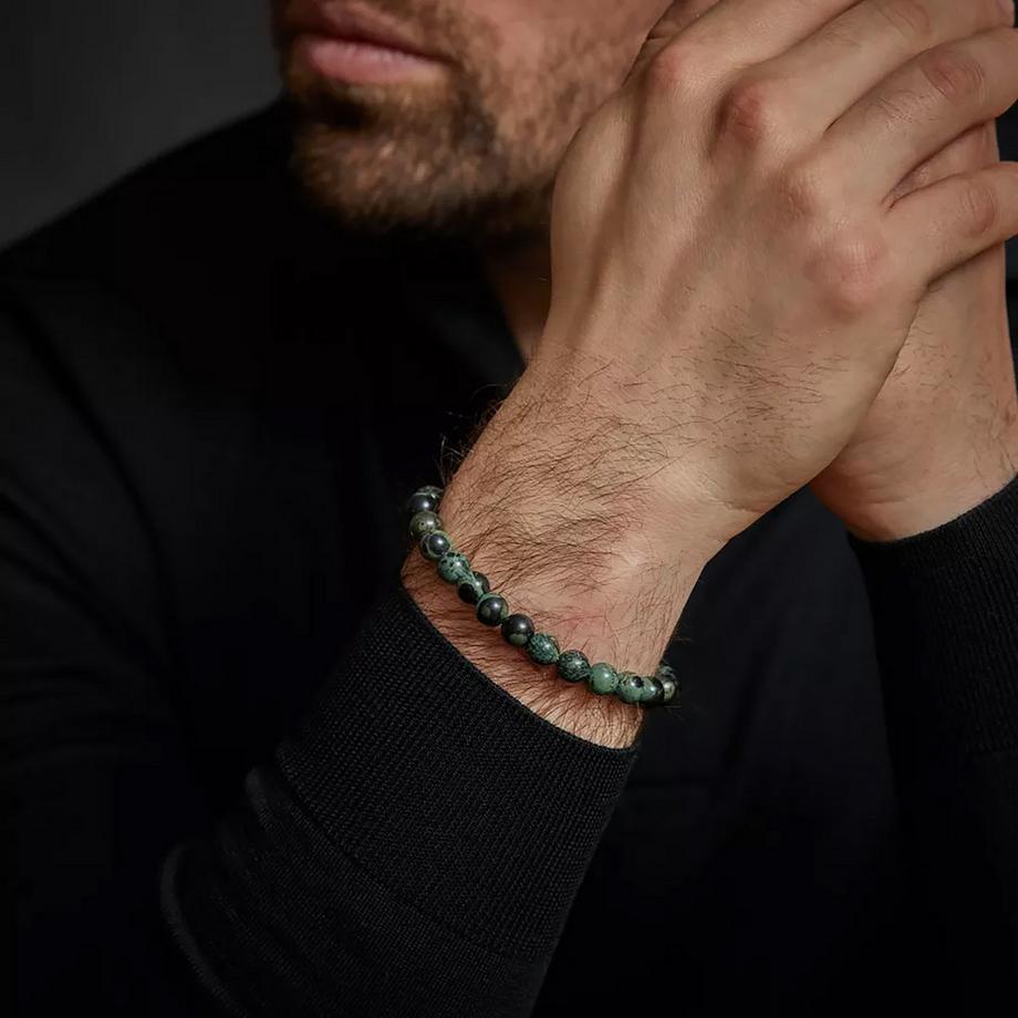 Rebel & Rose Green Rocks Armband 