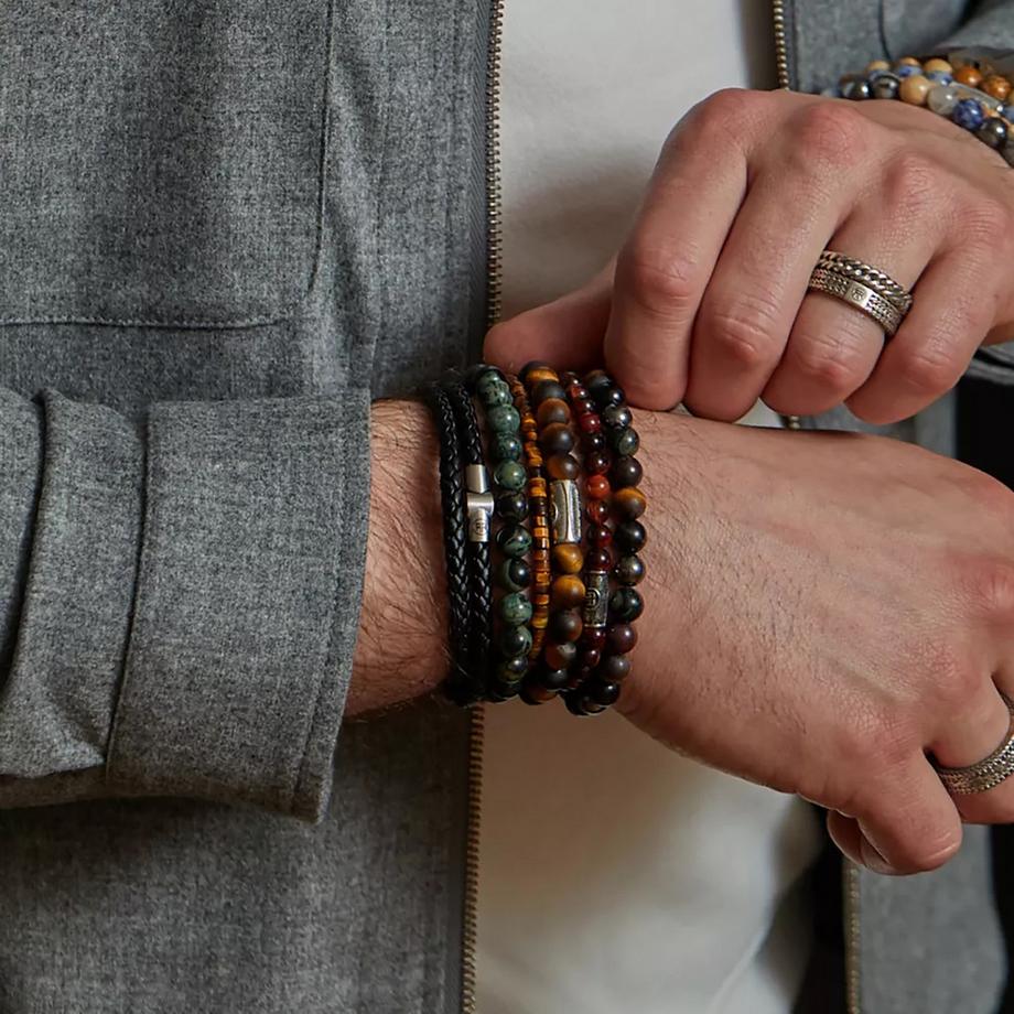 Rebel & Rose Green Rocks Bracelet 