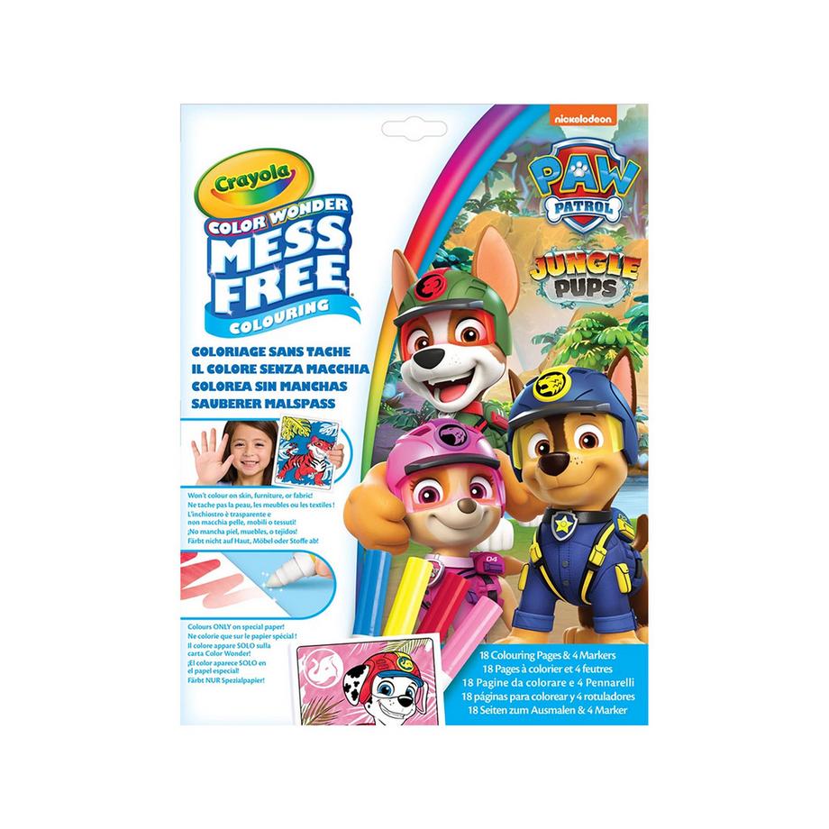 Crayola  Livre de coloriage Pat Patrouille 