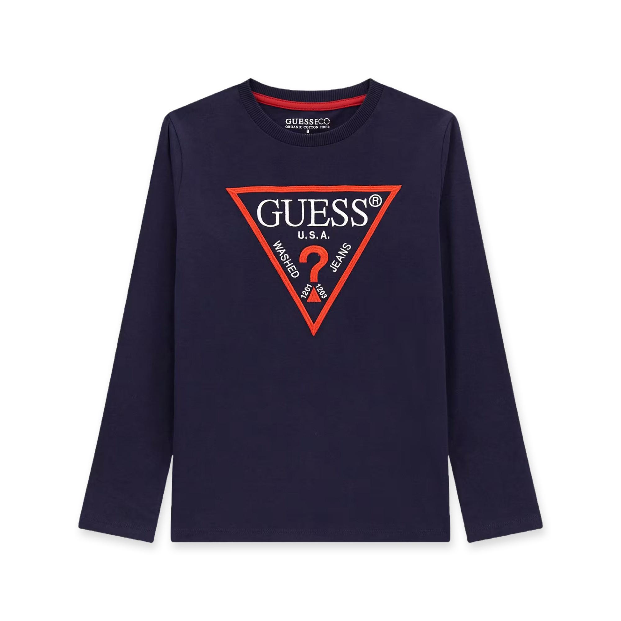 GUESS  T-Shirt, langarm 