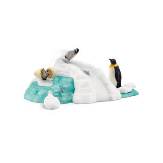 Schleich  42661 Famille pingouin sur la banquise 