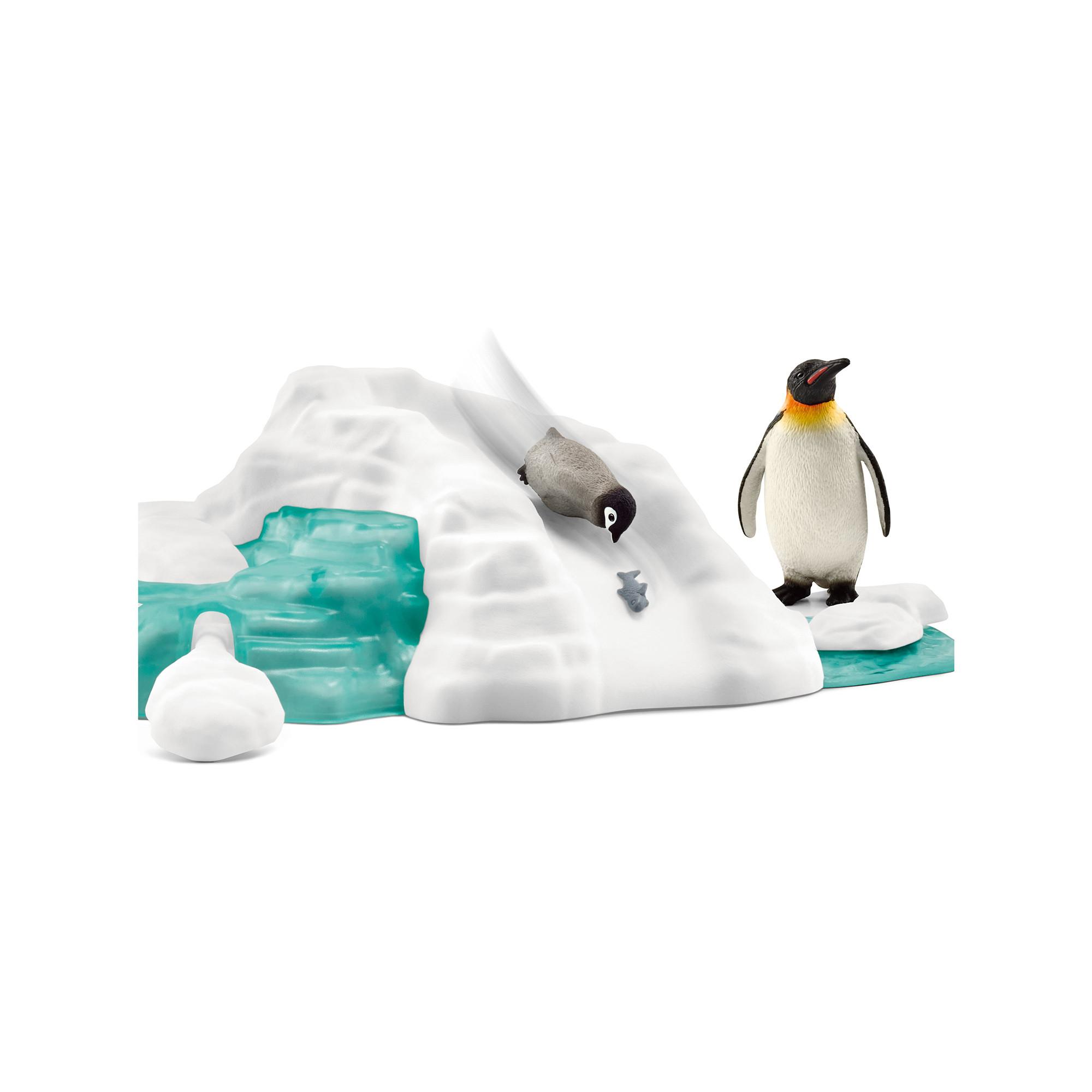 Schleich  42661 Famille pingouin sur la banquise 