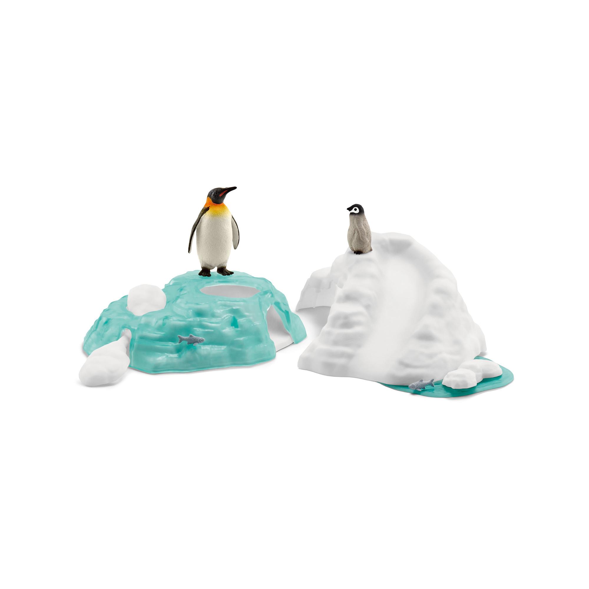 Schleich  42661 Famille pingouin sur la banquise 