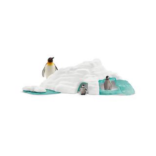 Schleich  42661 Famille pingouin sur la banquise 