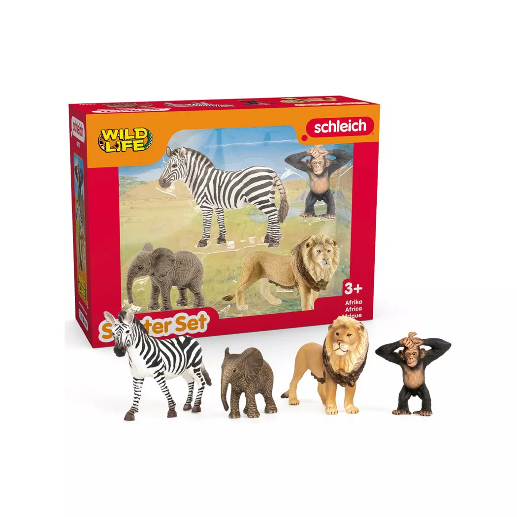 Schleich - 42721 Africa Starter-Set, Multicolor