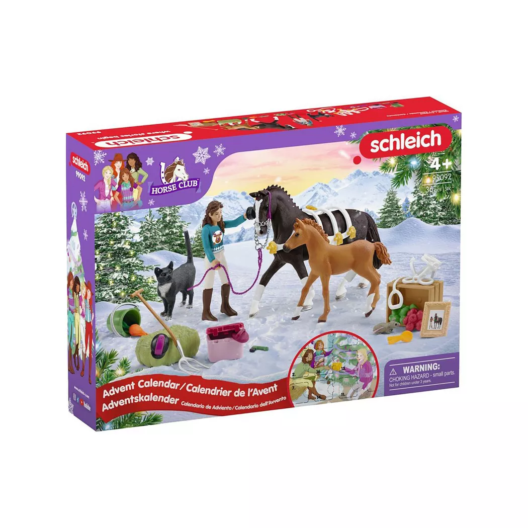 Schleich - 99092 Adventskalender Horse Club 24, Multicolor