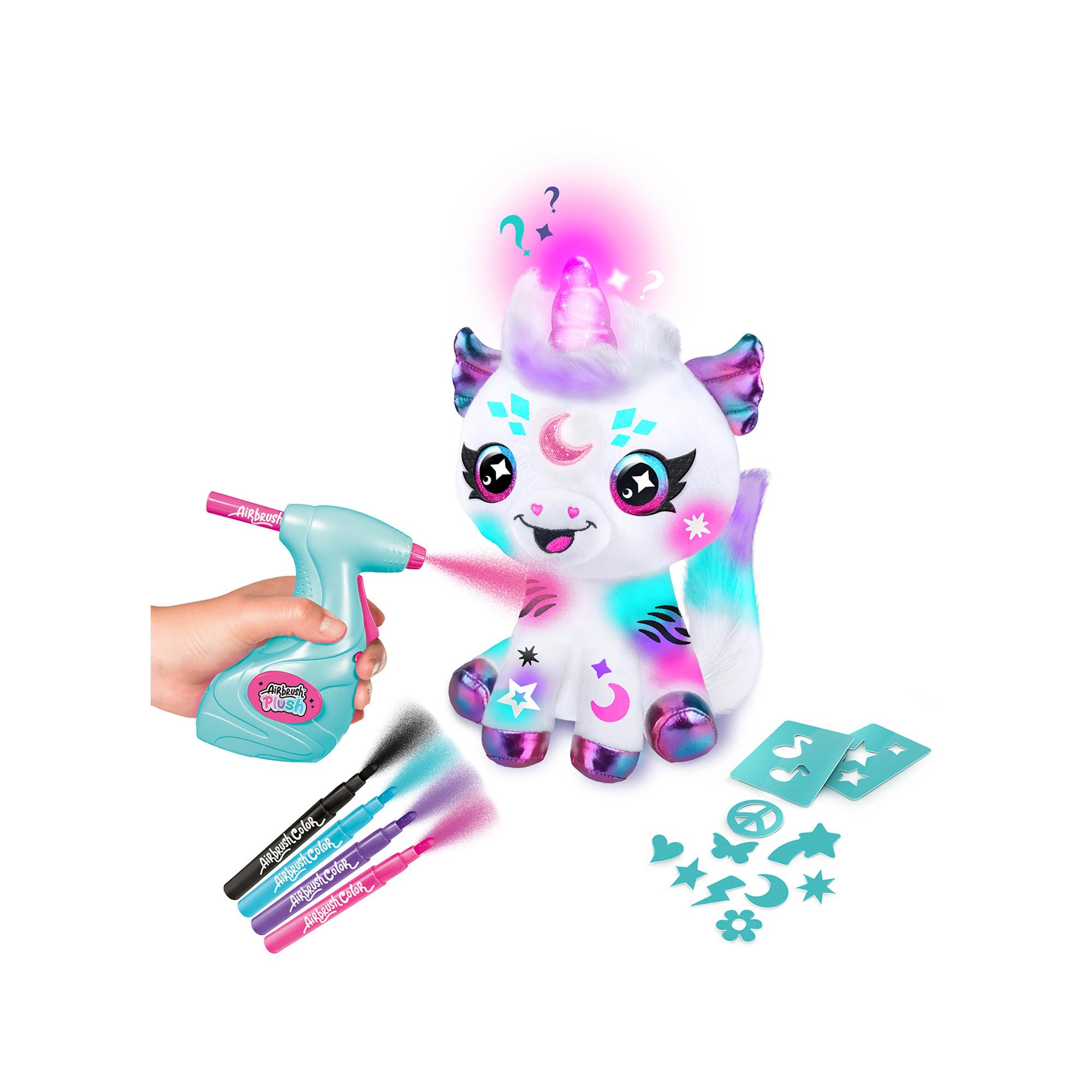 Canal Toys  Airbrush Plush Cosmic Unicorn 