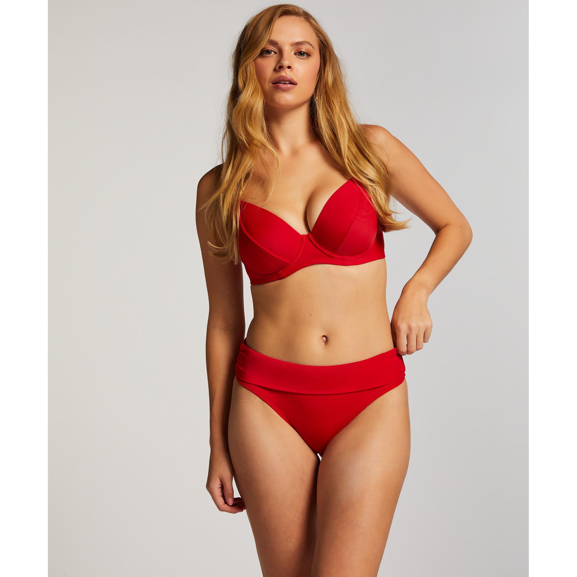 Image of Bikini Unterteil, Slip Damen Rot 2XL