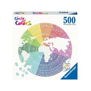 Ravensburger  Puzzle Circle of Colors - Mandala, 500 Teile 