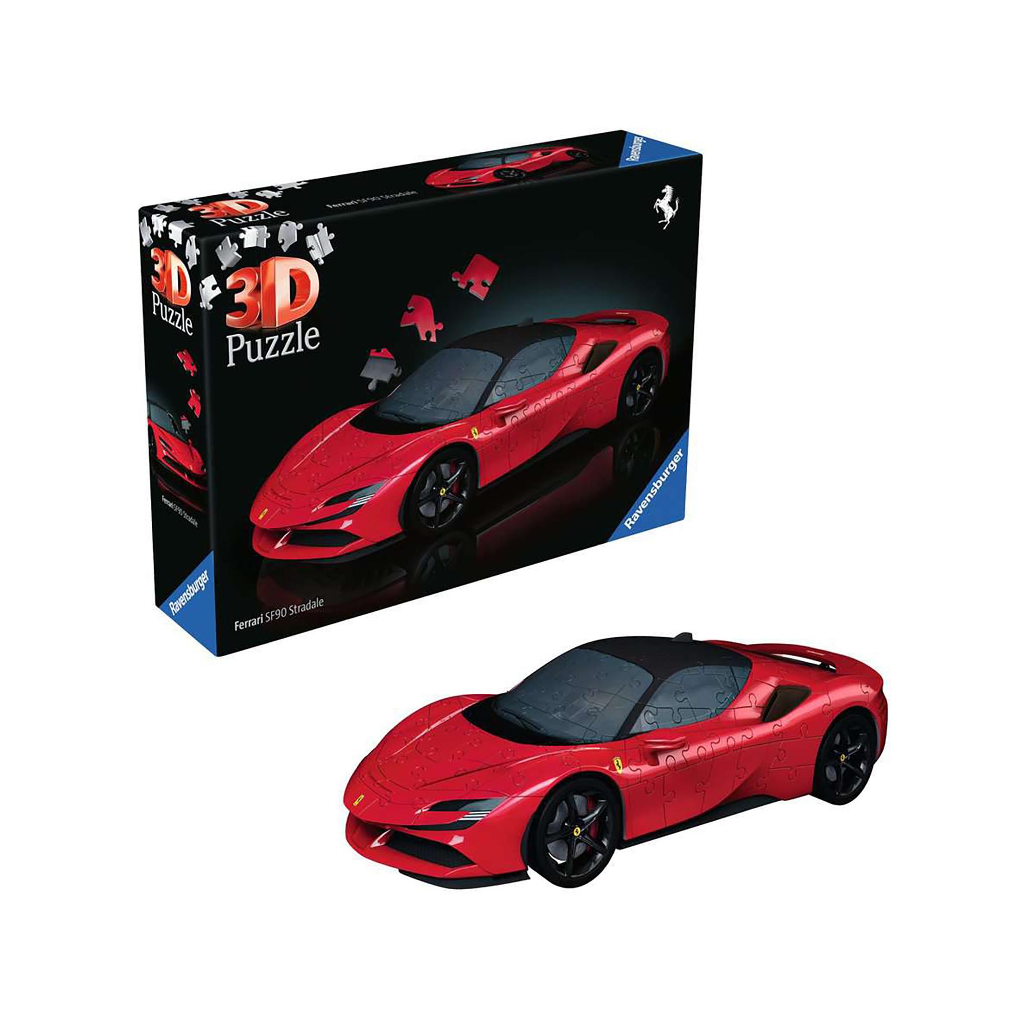 Ravensburger  Puzzle 3D Ferrari SF90 Stradale, 108 pièces 