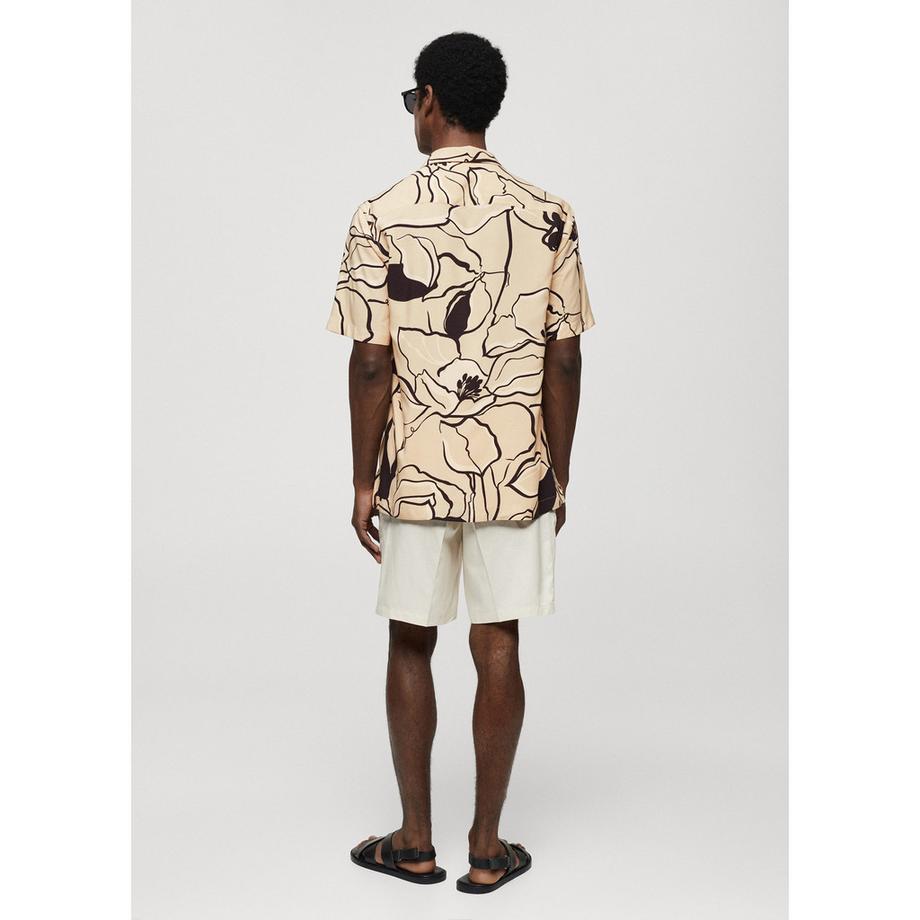 Mango Man T-shirt a fantasia floreale maniche corte  