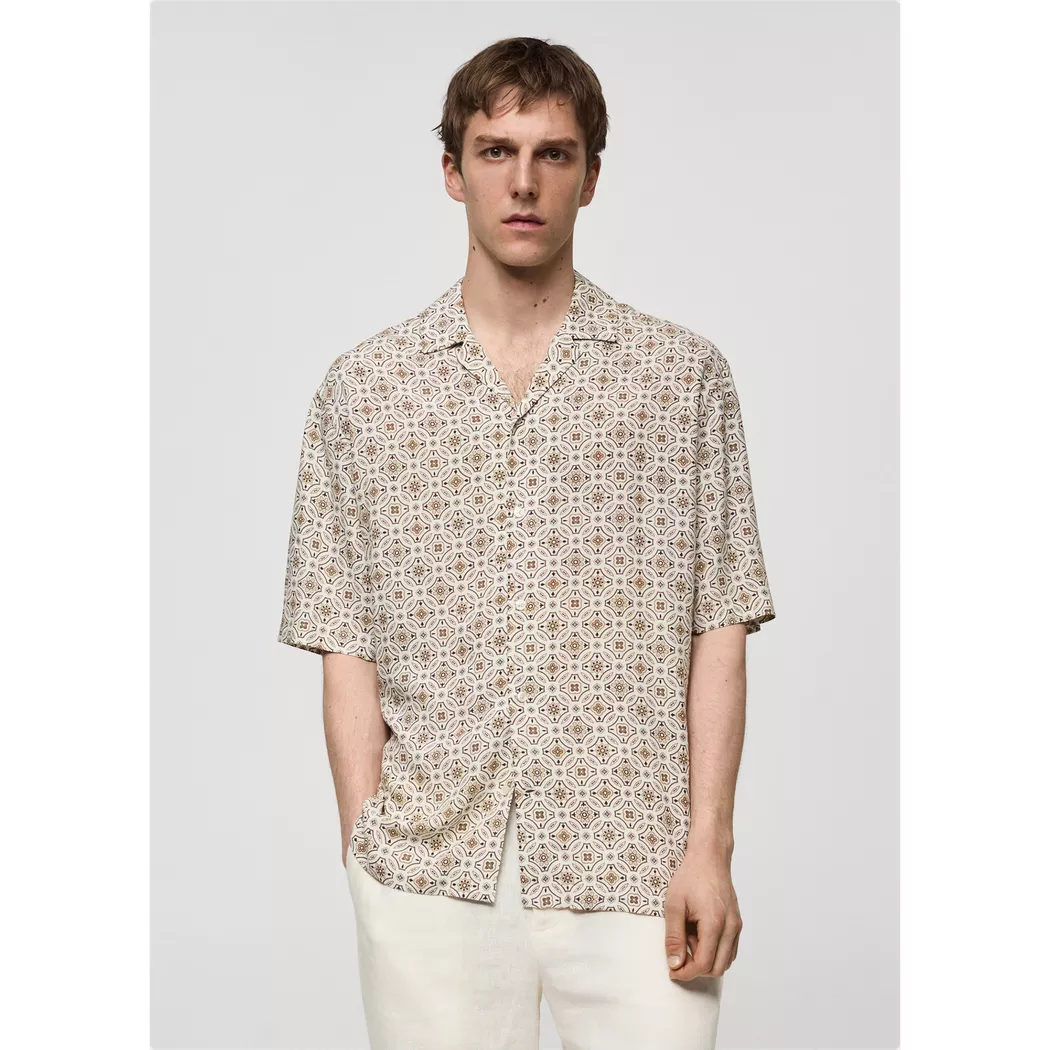 Mango Man - T-Shirt, für Herren, Braun Größe S