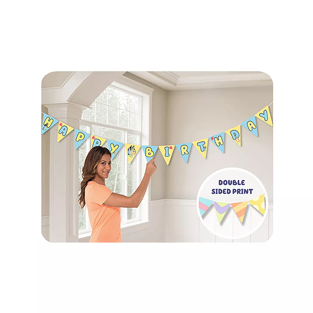 Amscan Bluey Garland Multicolor