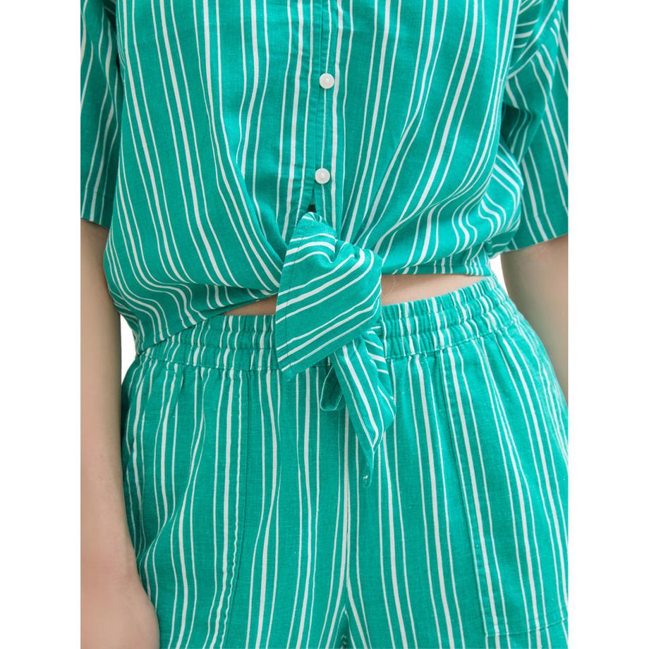 TOM TAILOR Denim Camicetta corta maniche corte  