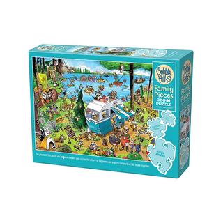 Cobble Hill  Puzzle Voyage de camping fou, 350 pièces 