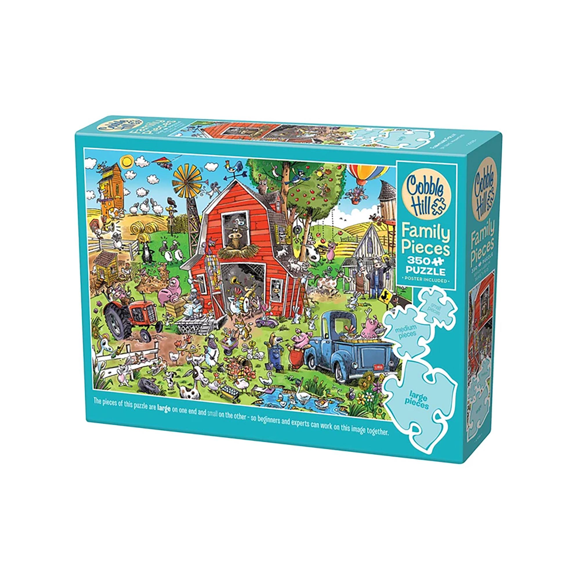 Cobble Hill  Puzzle Verrückter Bauernhof, 350 Teile 