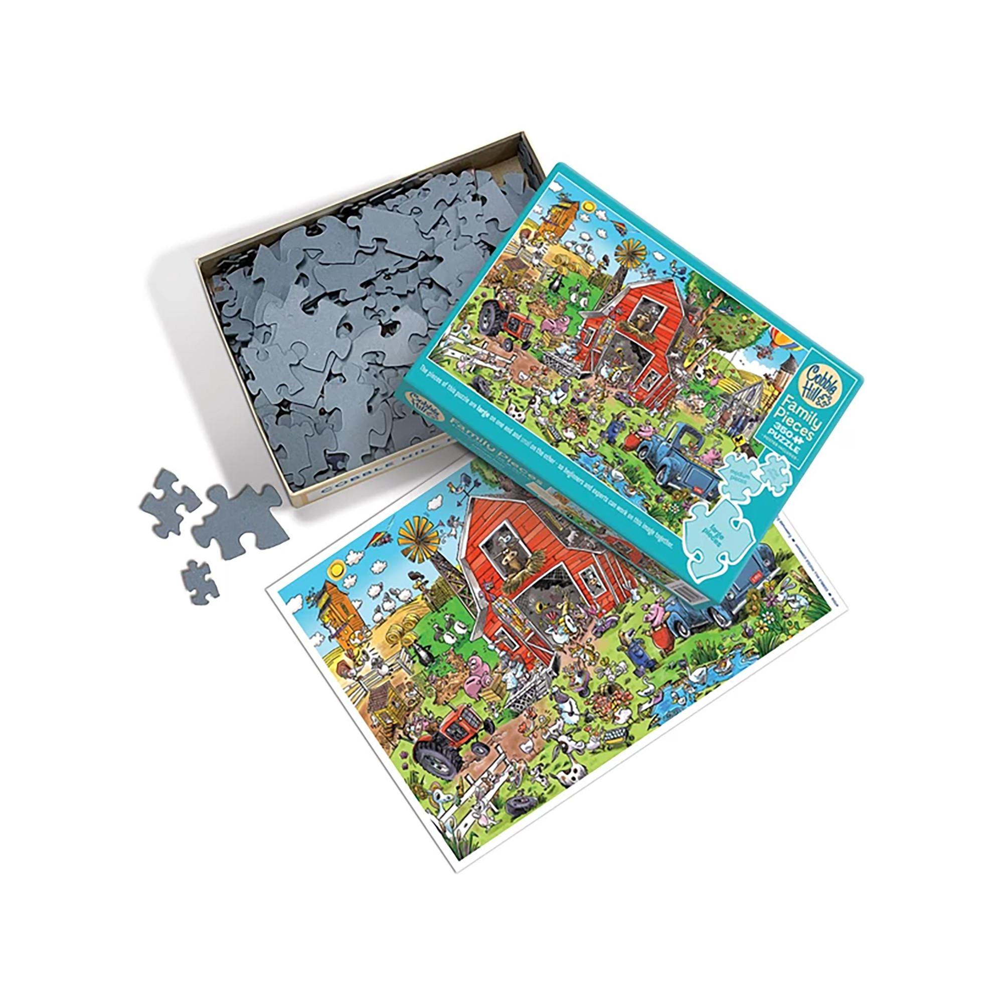 Cobble Hill  Puzzle Verrückter Bauernhof, 350 Teile 