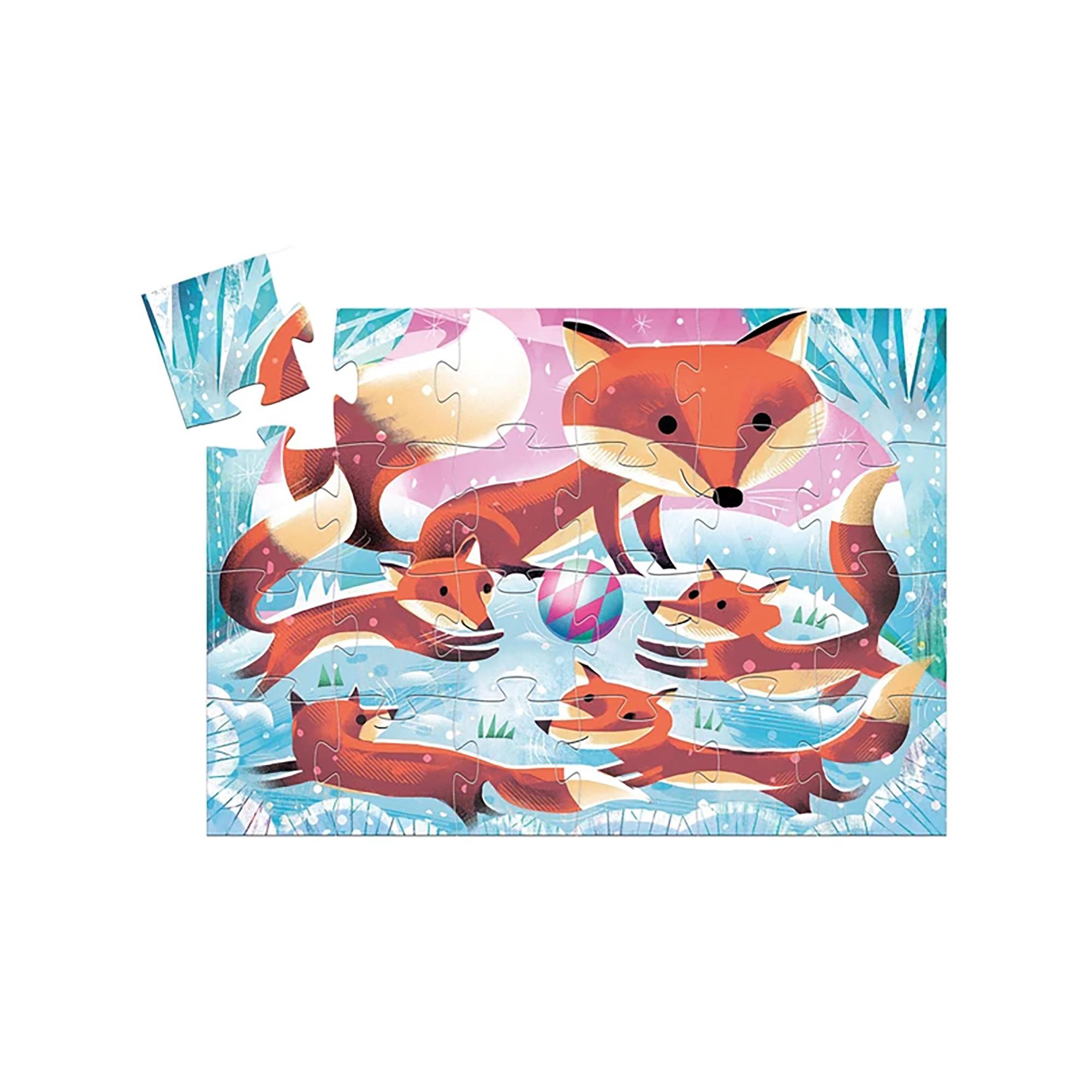 Djeco  Puzzle Petit renard Ginger, 24 pièces 