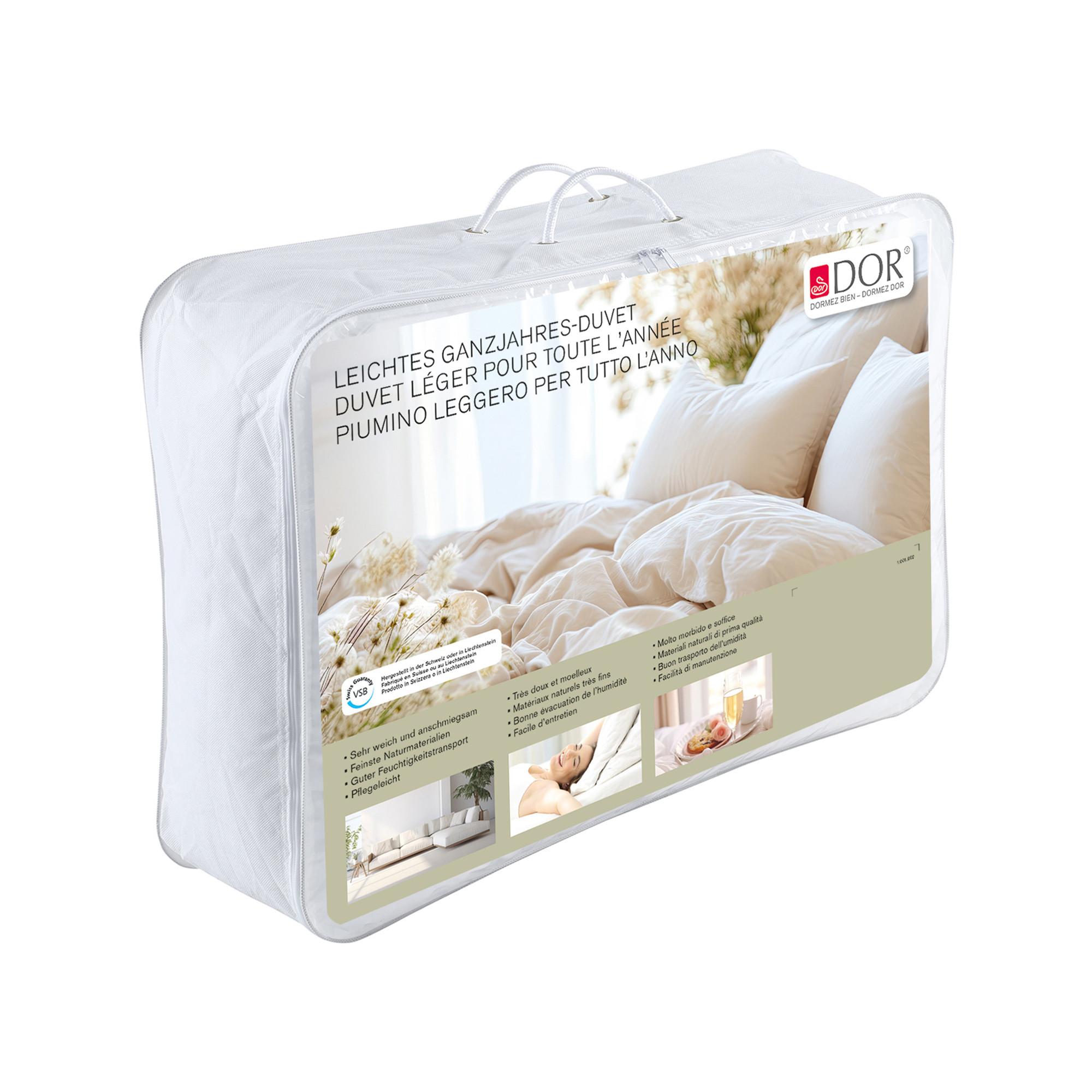 DOR Galant Light Leichtes Ganzjahres Daunenduvet  