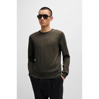 BOSS BLACK LENO-P Slim Fit Rundhals Pullover  