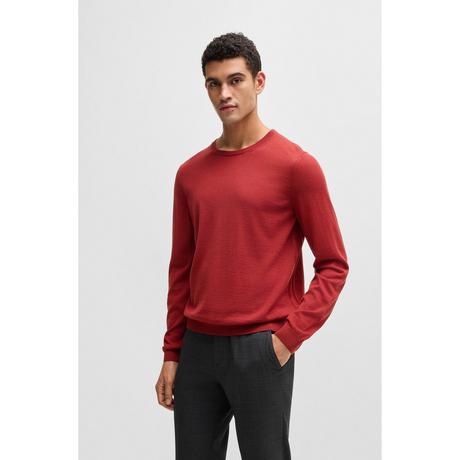 BOSS BLACK LENO-P Slim Fit Rundhals Pullover  