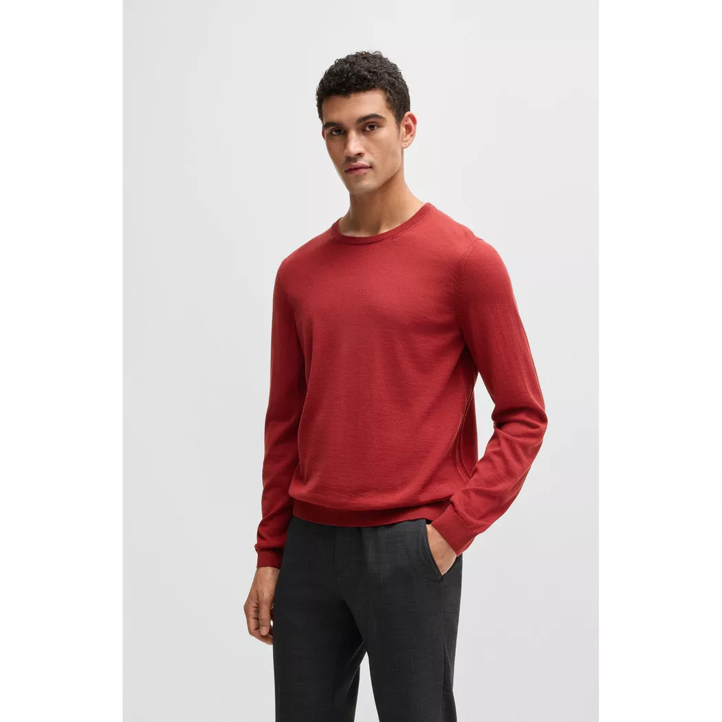Boss BLACK - Pullover, für Herren, Dunkelrot, Größe S