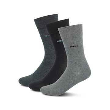 Triopack, wadenlange Socken