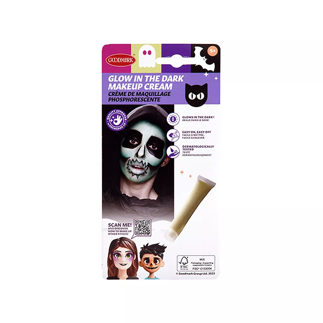Goodmark - Make Up Glow in the Dark, 20 ml, Weiss