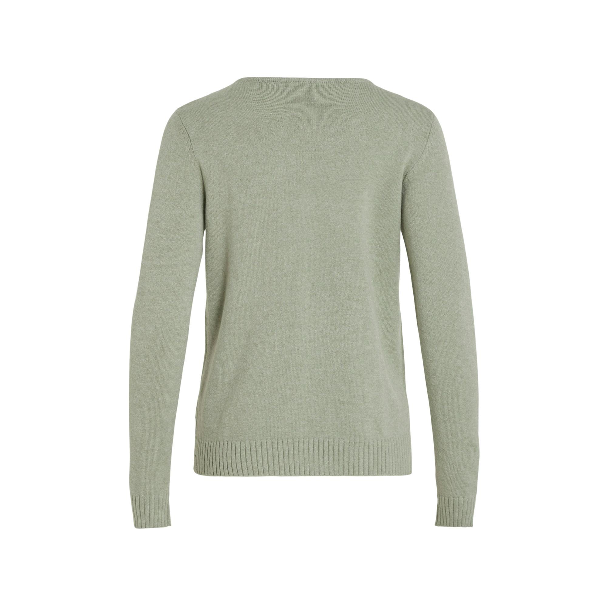 VILA Pull Col V Côtes  