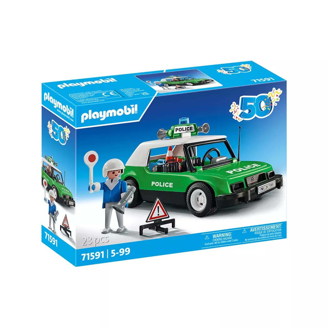 Playmobil - 71591 Classic Polizeiauto, Multicolor